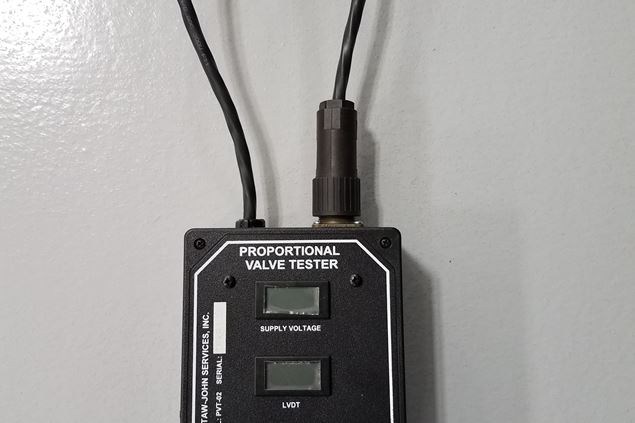 Paw Taw John Services, Inc. Proportional Valve Tester Electrical